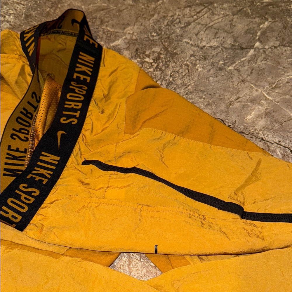Nike Mustard Yellow Sports Pants - Picture 6 of 11